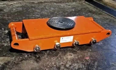 Монтаж ТЭ.1000 на фундамент – фото 2 из 15